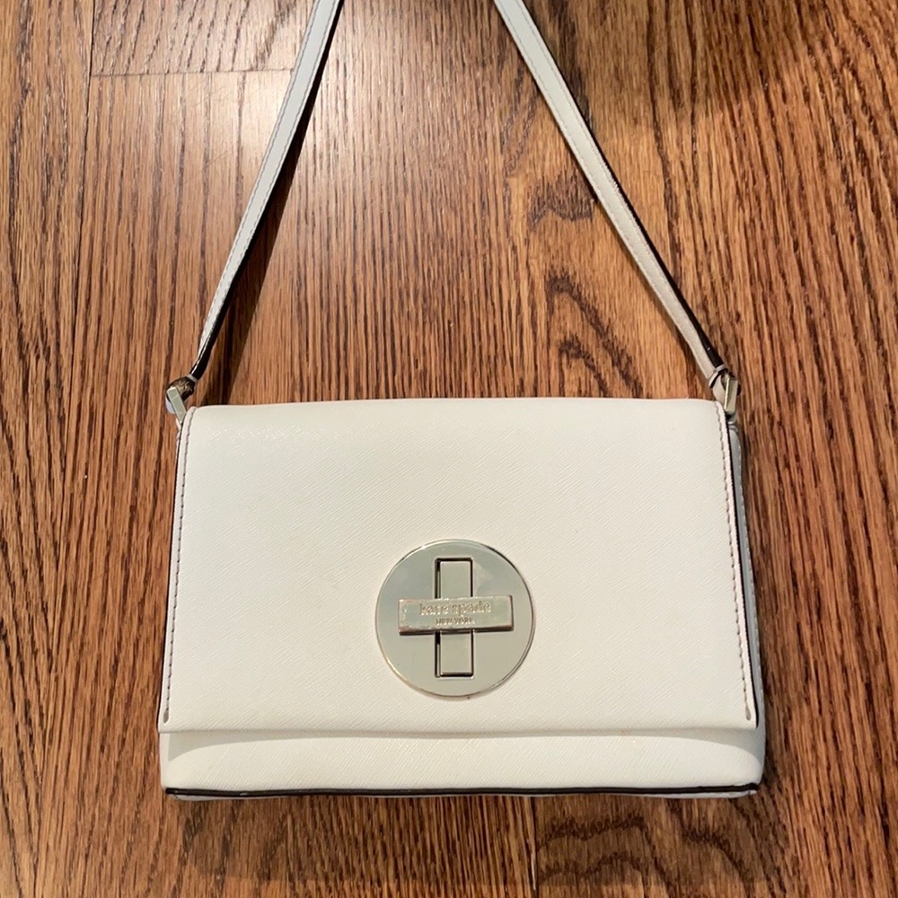 White Kate spade crossbody bag